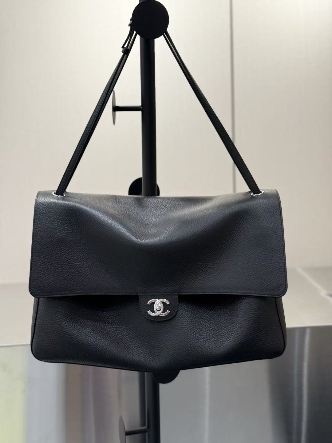 Chanel 2026 Maxi Flap Bag 29cm Grained Calfskin