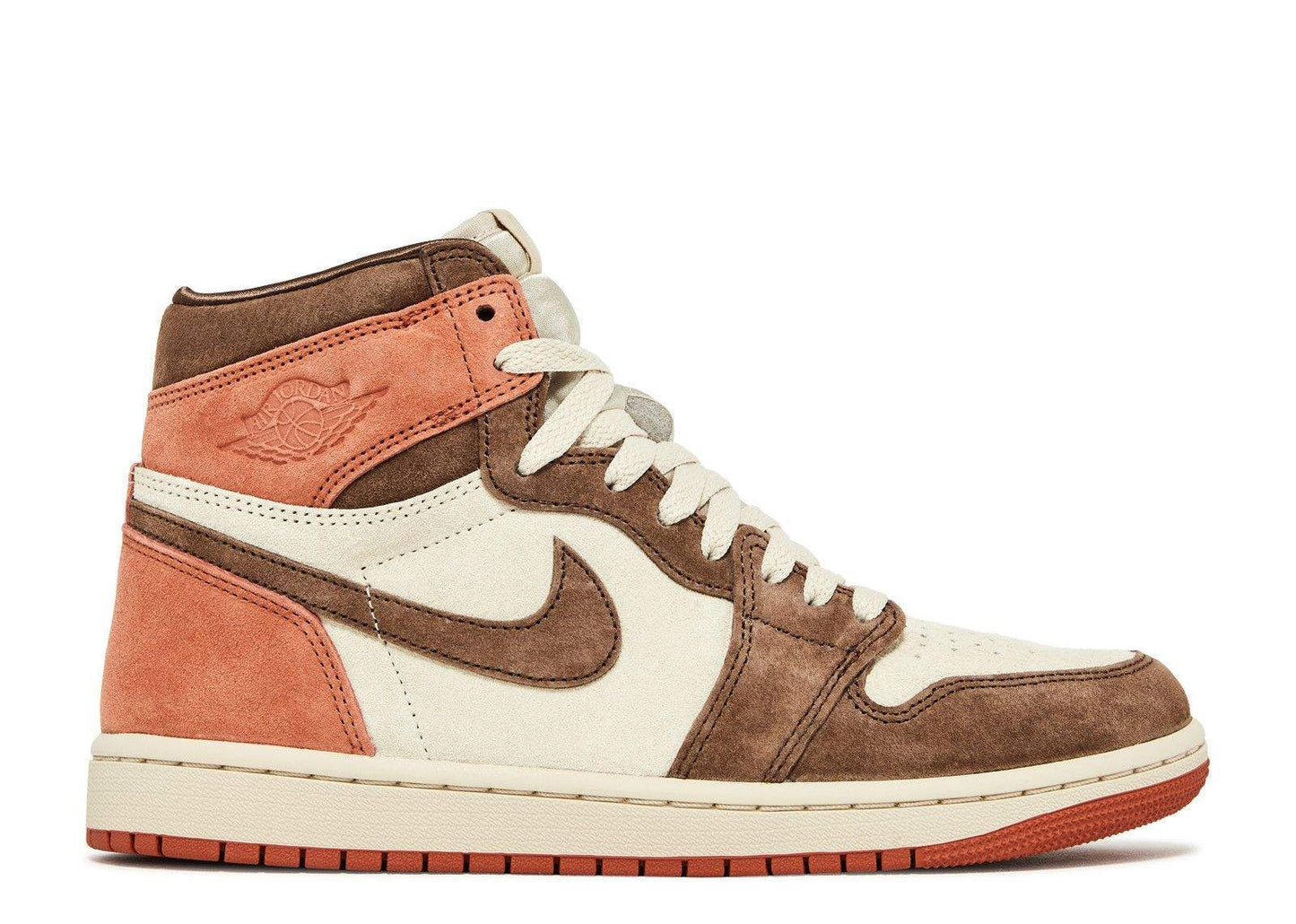 Wmns Air Jordan 1 Retro High OG Dusted Clay Revered Footwear Sneakers - Game ...