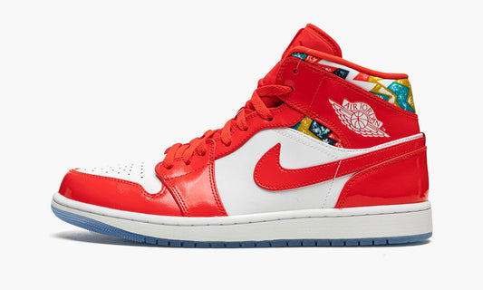 Air Jordan 1 MID SE Barcelona Sweater Sneakers - Style Staple