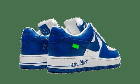 Air Jordan Force 1 Low White Royal Sneakers - Cushioned Stride