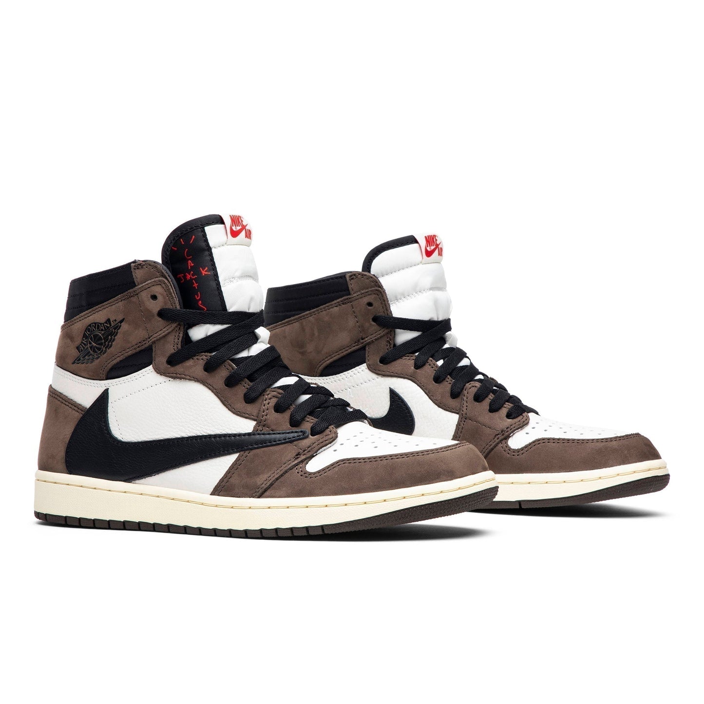 Travis Scott x Air Jordan 1 Retro High OG ‘Mocha’ CD4487-100 Sneakers - Retro...