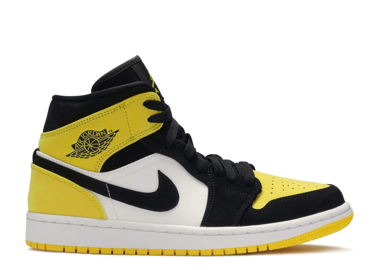 Air Jordan 1 Mid SE ¡®Yellow Toe¡¯ Revered Footwear Sneakers - Retro Classic