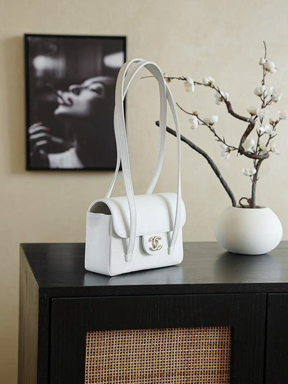 Chanel 2026 Bag 22cm Grained Shiny Calfskin