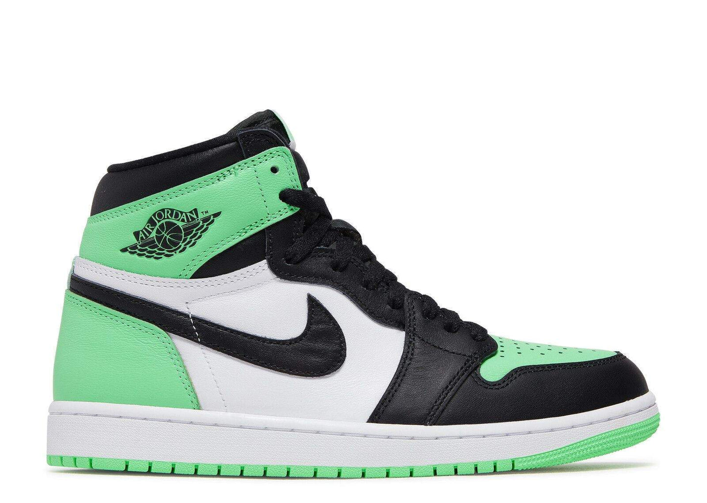 Air Jordan 1 Retro High OG Green Glow Revered Footwear Sneakers - Premium Sne...