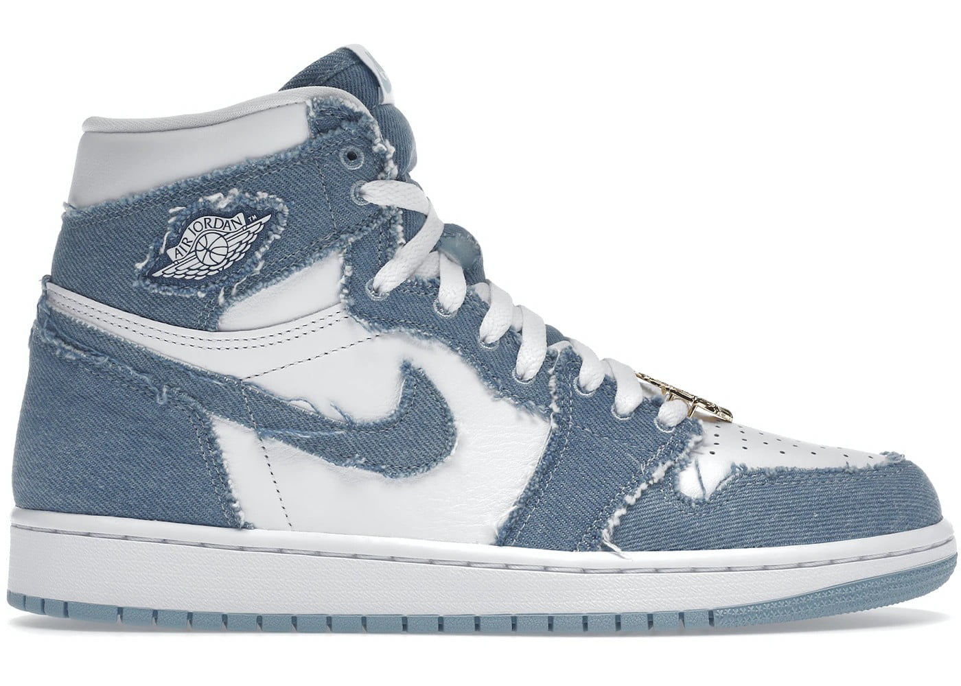Air Jordan 1 High OG Denim Sneakers - Collector's Edition