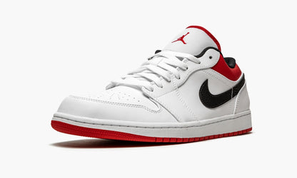 Air Jordan 1 Low “White / Gym Red” Sneakers - Modern Classic
