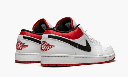 Air Jordan 1 Low “White / Gym Red” Sneakers - Modern Classic