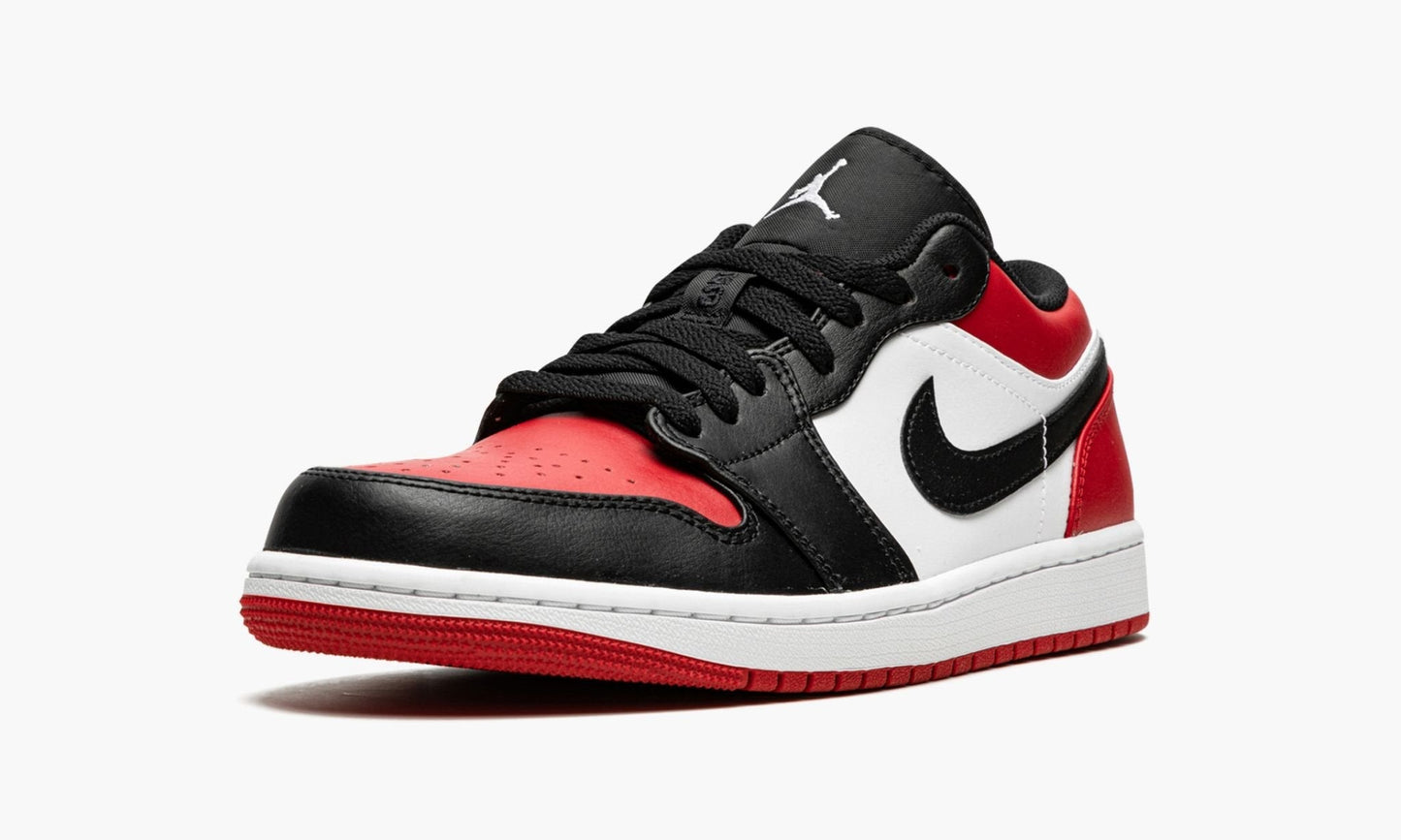 Air Jordan 1 Low Bred Toe Sneakers - Elite Edition | Fresh Heat