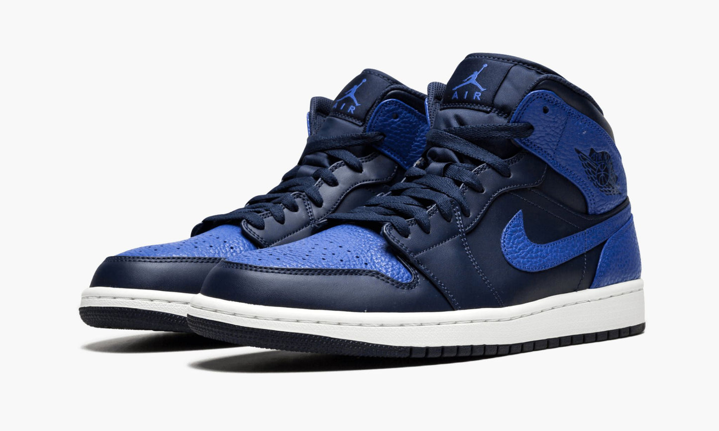 Air Jordan 1 Mid “Obsidian Royal” Sneakers - Collaboration Release