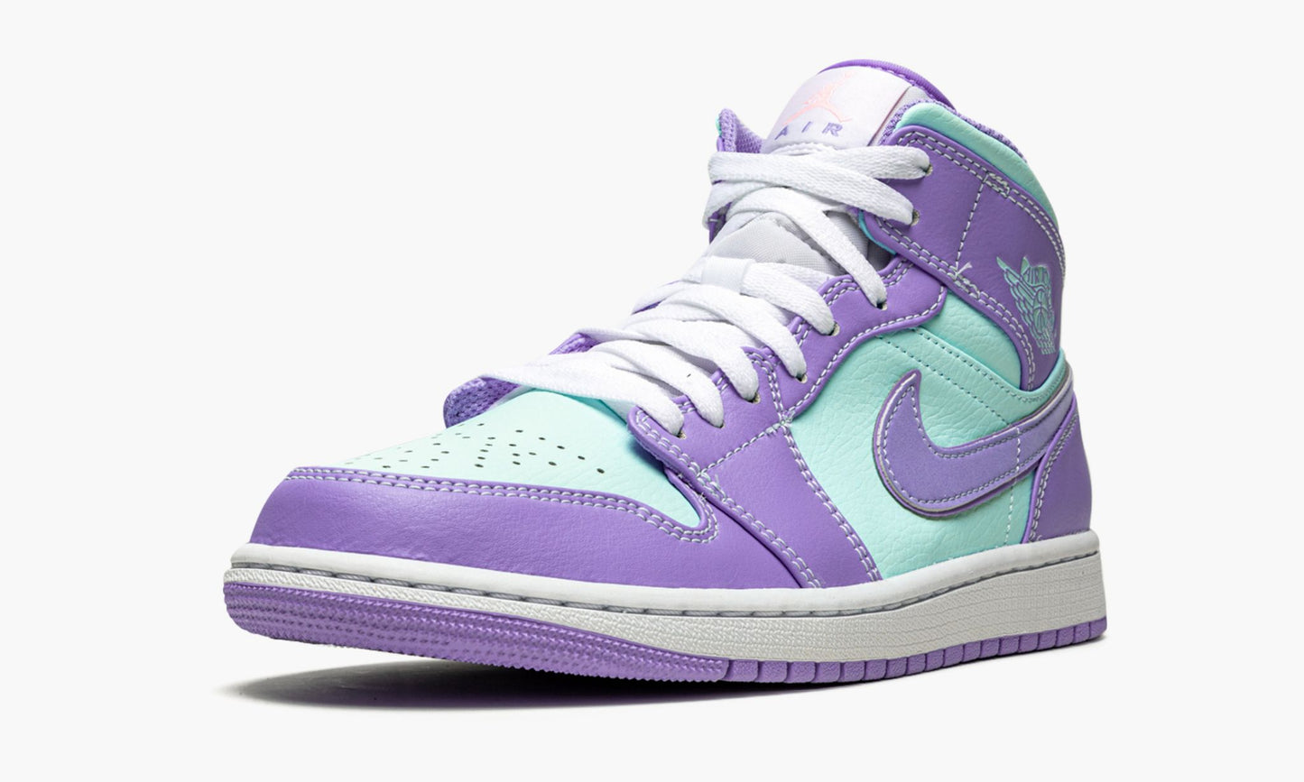 Air Jordan 1 Mid “Purple Pulse / Glacier Blue” Sneakers - Legend Status