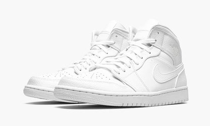 Air Jordan 1 Mid “Triple White” Sneakers - Game Changer