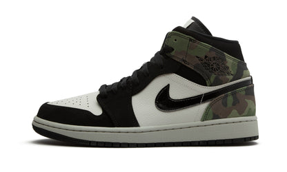 Air Jordan 1 Mid Camo Sneakers - Streetwear Essential | Standout Style