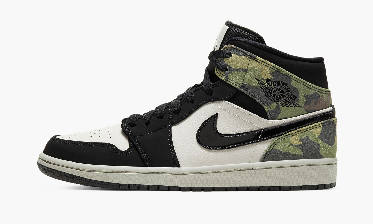Air Jordan 1 Mid Camo Sneakers - Streetwear Essential | Standout Style