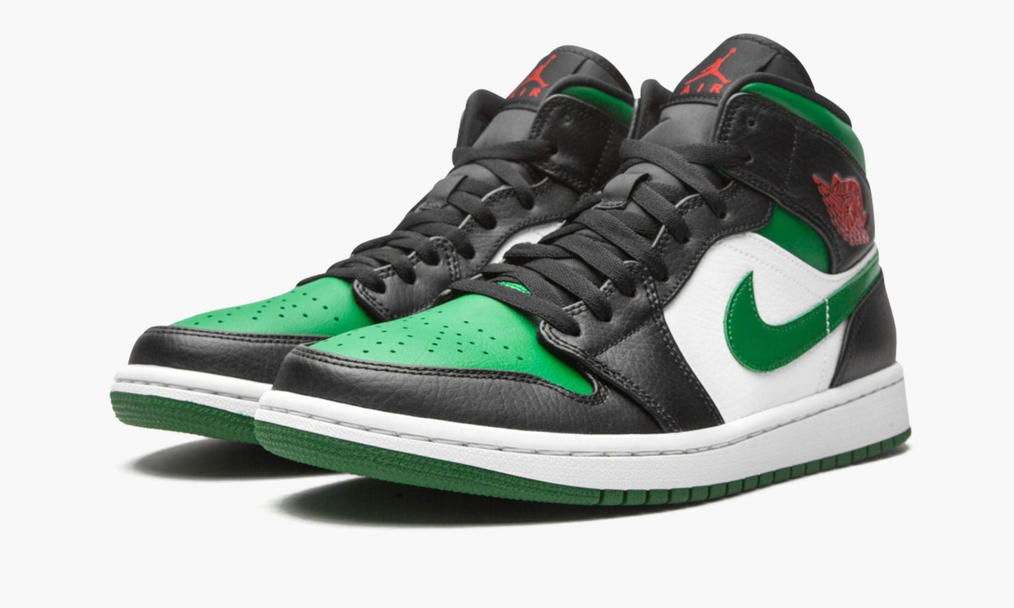 Air Jordan 1 Mid Green Toe Sneakers - Premium Sneaker | Top Pick