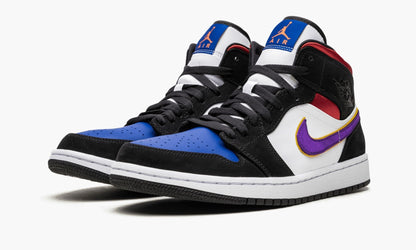 Air Jordan 1 Mid Lakers Top 3 Sneakers - Collaboration Release