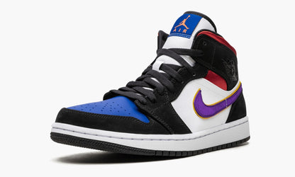 Air Jordan 1 Mid Lakers Top 3 Sneakers - Collaboration Release