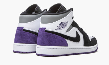 Air Jordan 1 Mid SE “Court Purple Suede” Sneakers - Collaboration Release