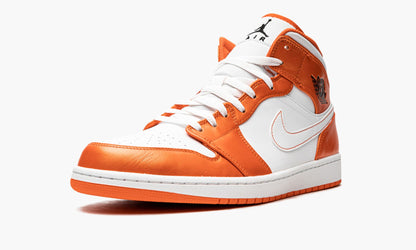 Air Jordan 1 Mid SE “Electro Orange” Sneakers - Retro Classic