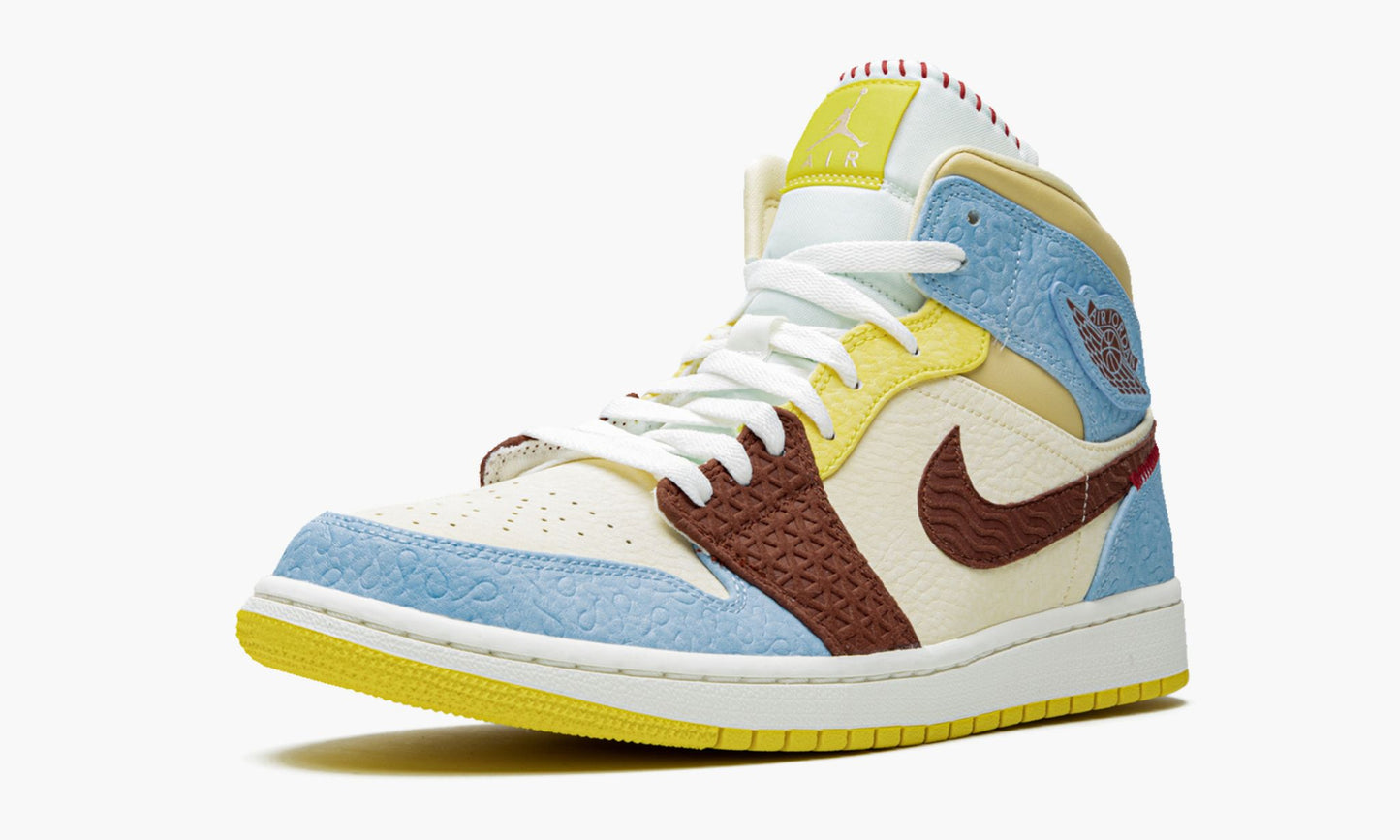 Air Jordan 1 Mid SE “Maison Chateau Rouge Fearless” Sneakers - Cushioned Stride
