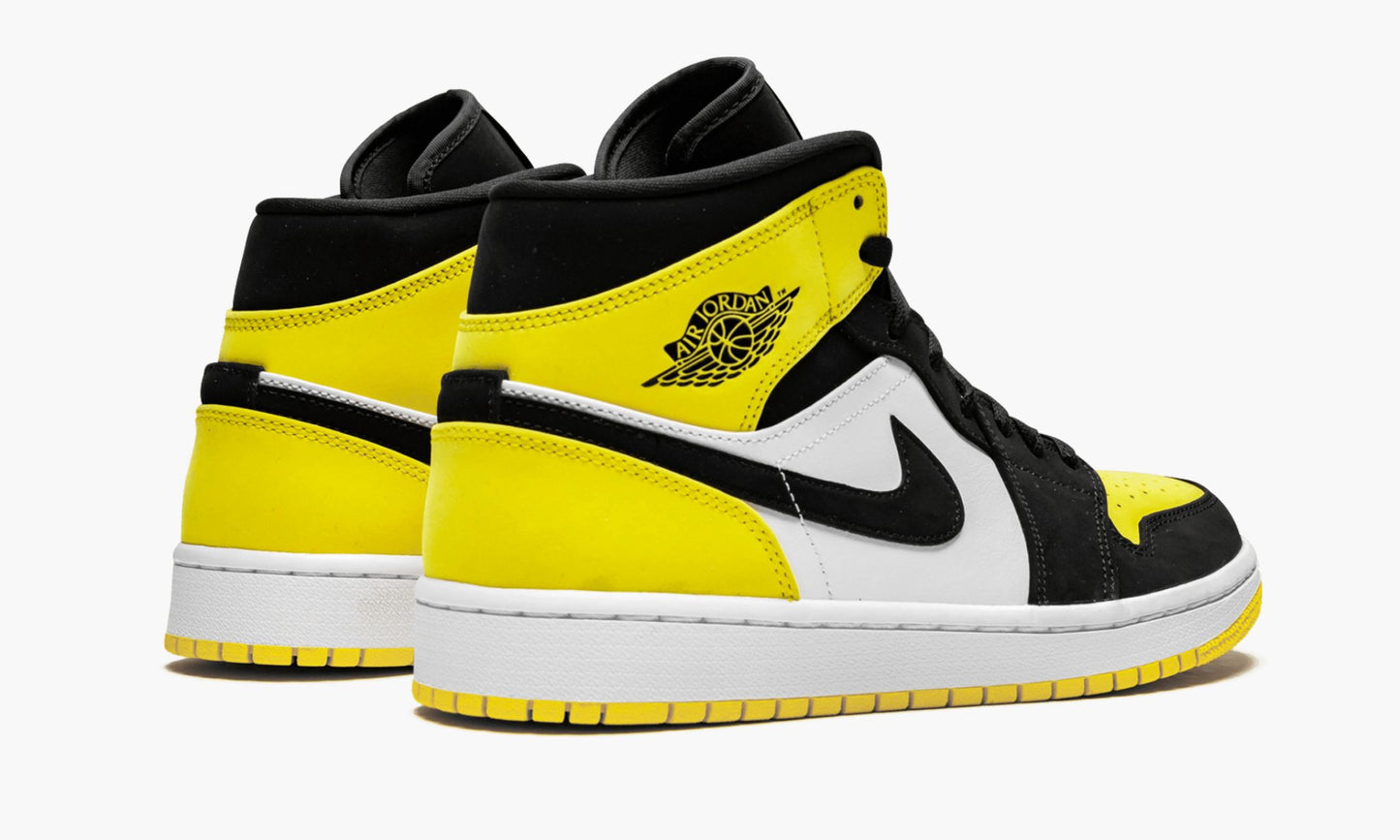 Air Jordan 1 MID SE “Yellow Toe” Sneakers - Basketball Legend
