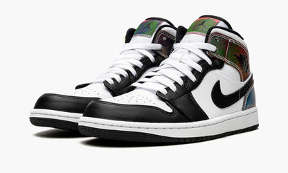Air Jordan 1 Mid SE Heat Reactive Sneakers - Hall of Fame