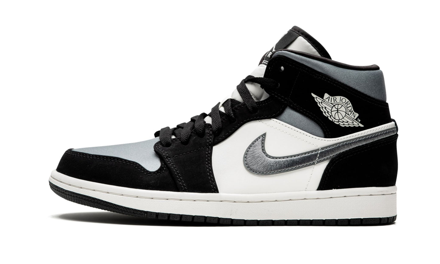Air Jordan 1 Mid SE Satin Grey Sneakers - Retro Runner | Silhouette King