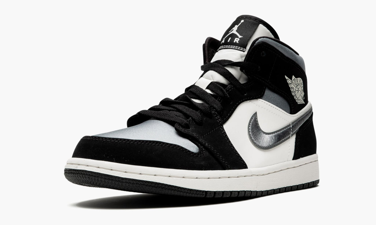 Air Jordan 1 Mid SE Satin Grey Sneakers - Retro Runner | Silhouette King