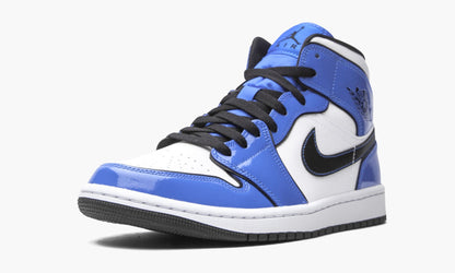 Air Jordan 1 Mid SE Signal Blue Sneakers - Retro Runner