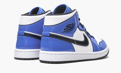 Air Jordan 1 Mid SE Signal Blue Sneakers - Retro Runner