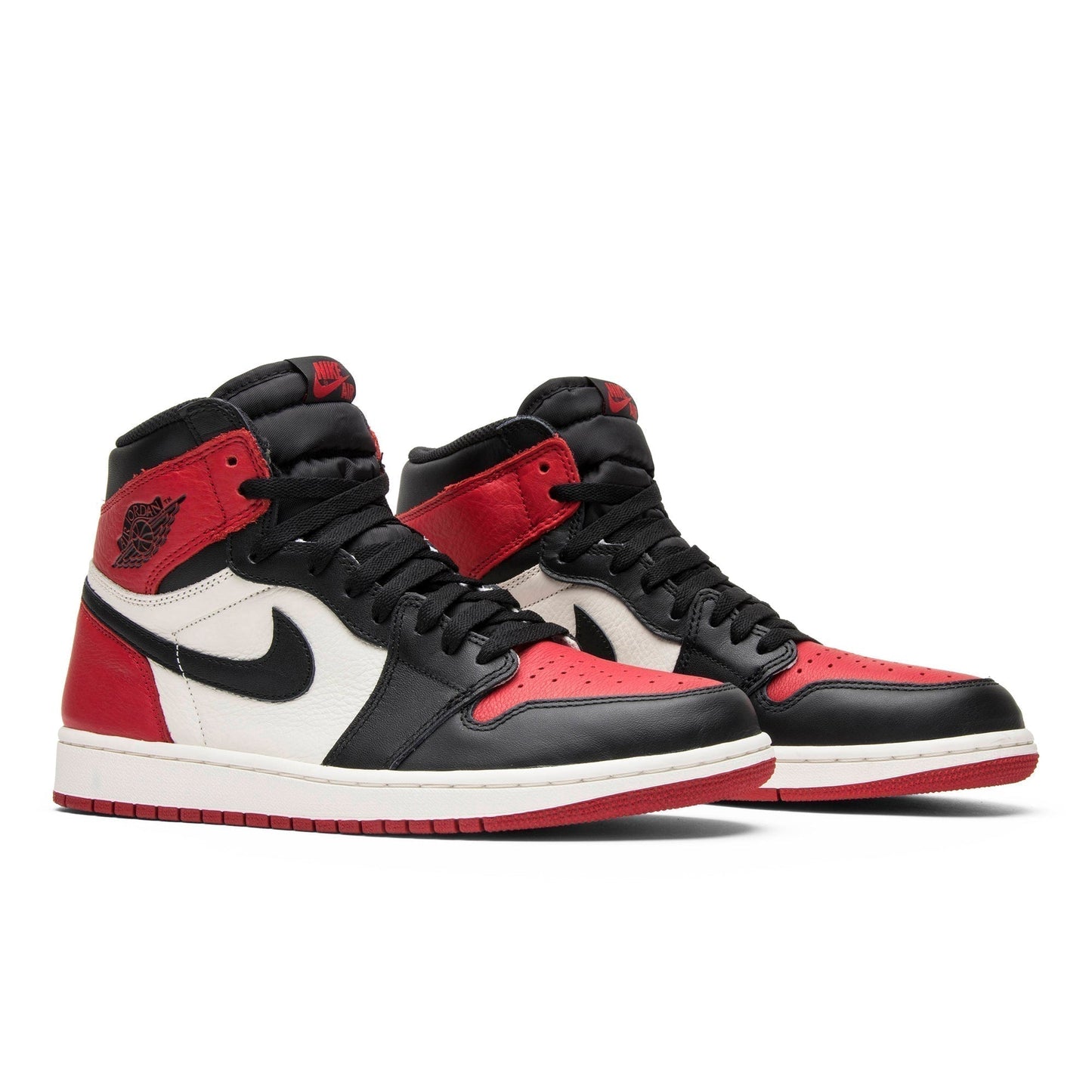 Air Jordan 1 Retro High OG Bred Toe 555088-610 Sneakers - Court Classic