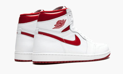 Air Jordan 1 Retro High OG Metallic Red Sneakers - Signature Series