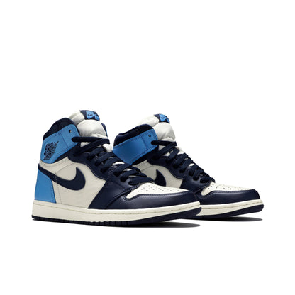 Air Jordan 1 Retro High OG Obsidian 555088-140 Sneakers - Limited Edition