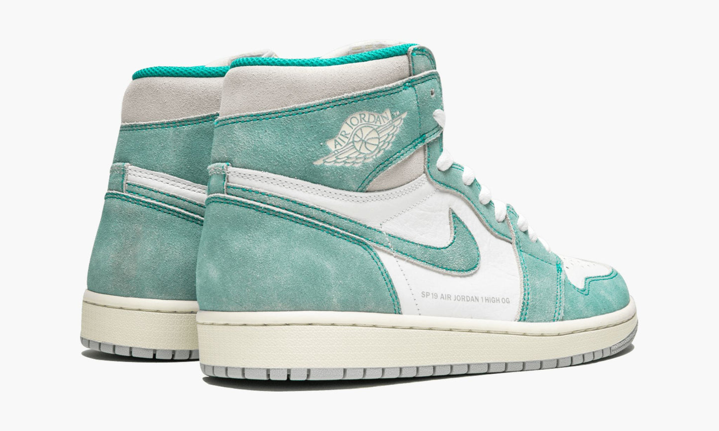 Air Jordan 1 Retro High OG Turbo Green Sneakers - Collaboration Release