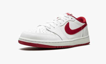 Air Jordan 1 Retro Low OG “White / Varsity Red” Sneakers - Basketball Legend