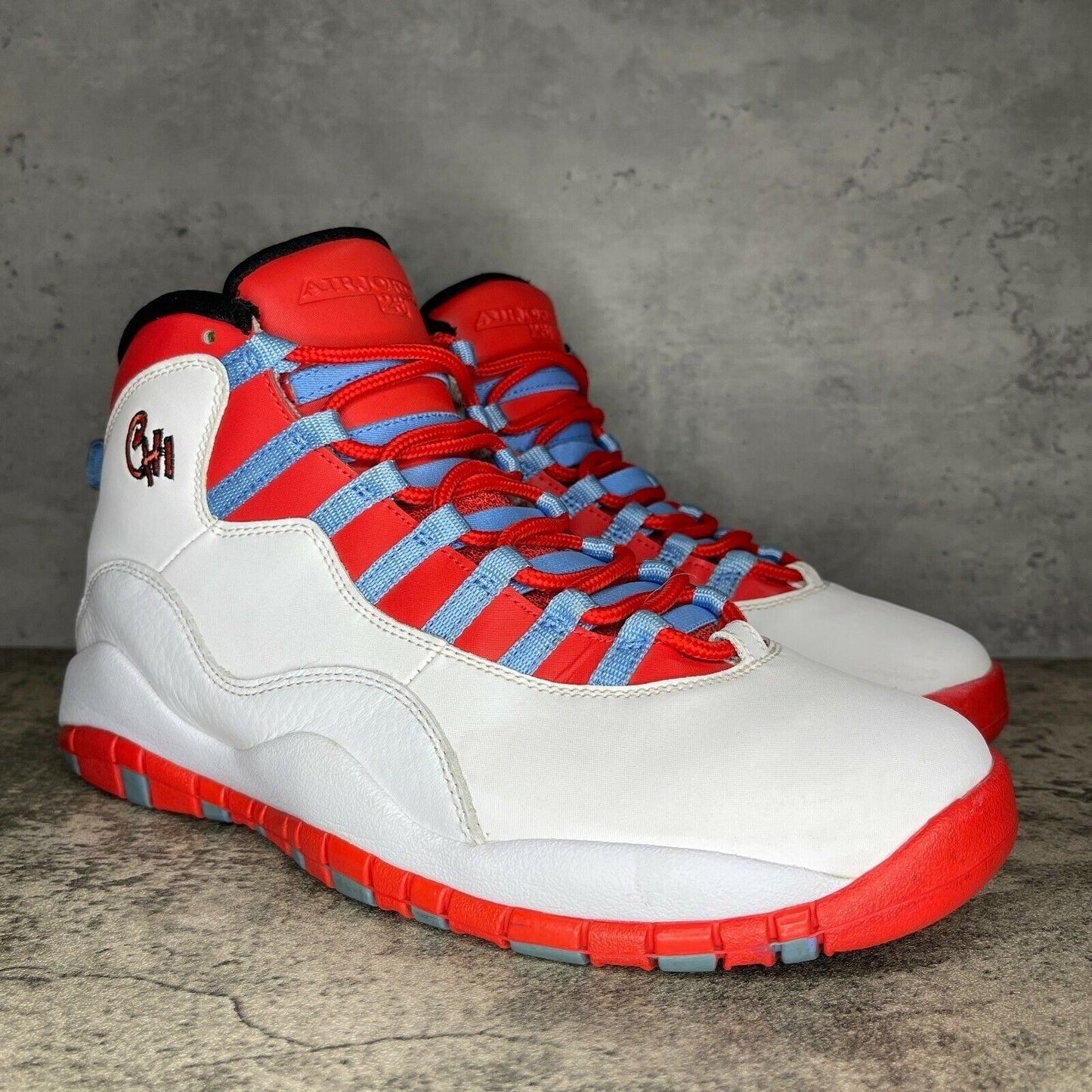 Air Jordan 10 Retro Chicago Flag Sneakers - Retro Classic