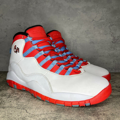 Air Jordan 10 Retro Chicago Flag Sneakers - Retro Classic