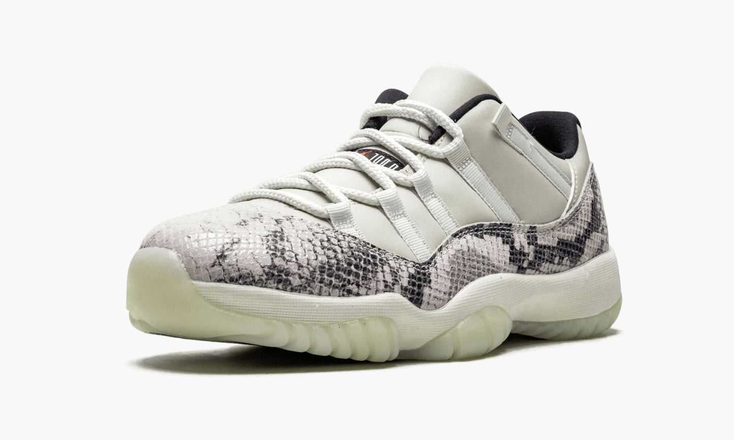 Air Jordan 11 Retro Low “Snakeskin Light Bone” Sneakers - Authentic