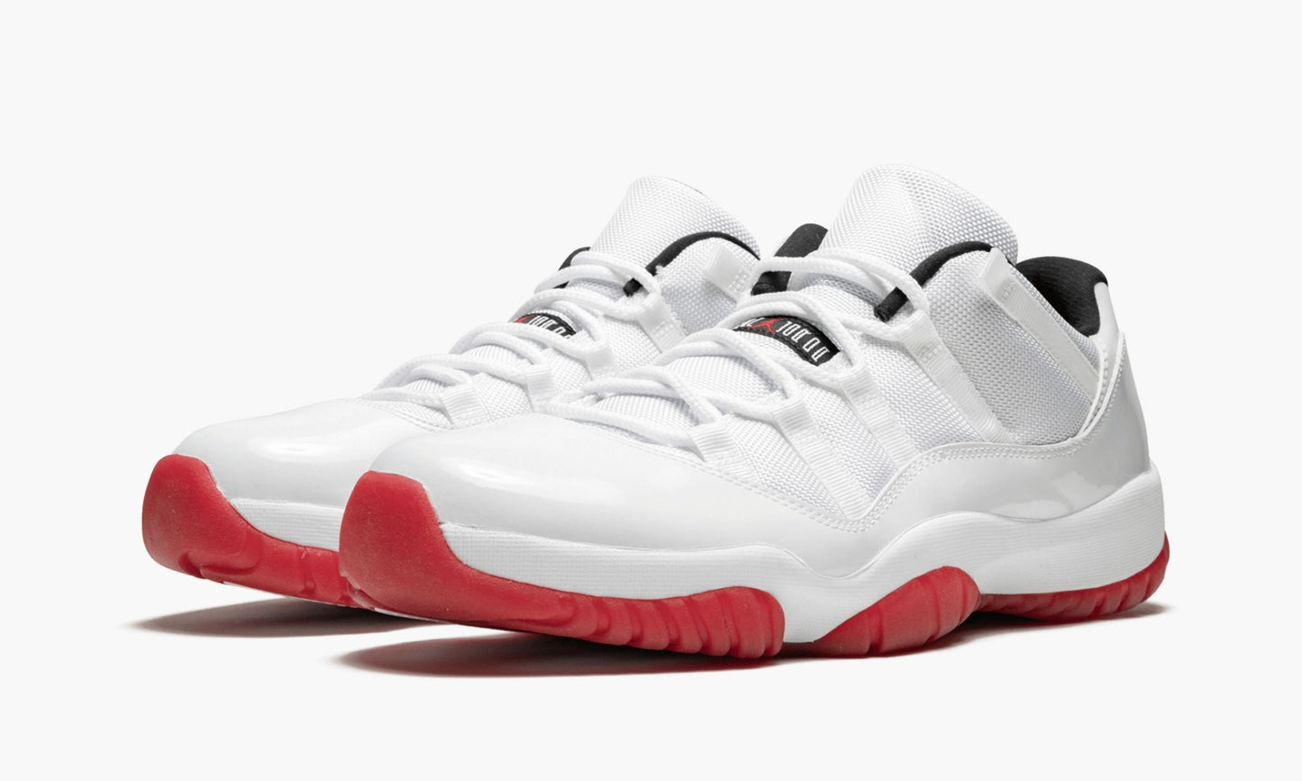 Air Jordan 11 Retro Low “White/Varsity Red” Sneakers - Basketball Legend