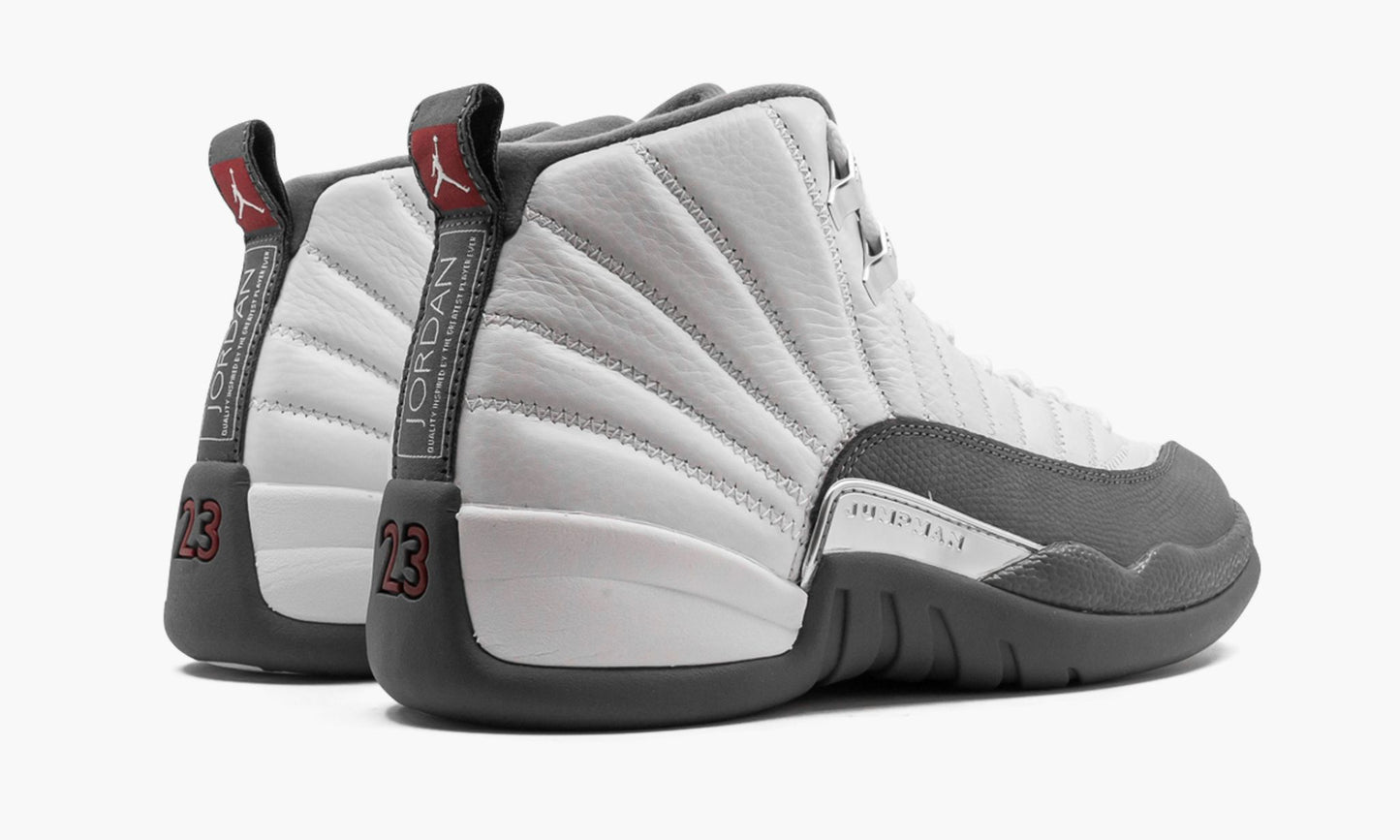 Air Jordan 12 Retro Dark Grey Sneakers - Court Icon | Fresh Heat