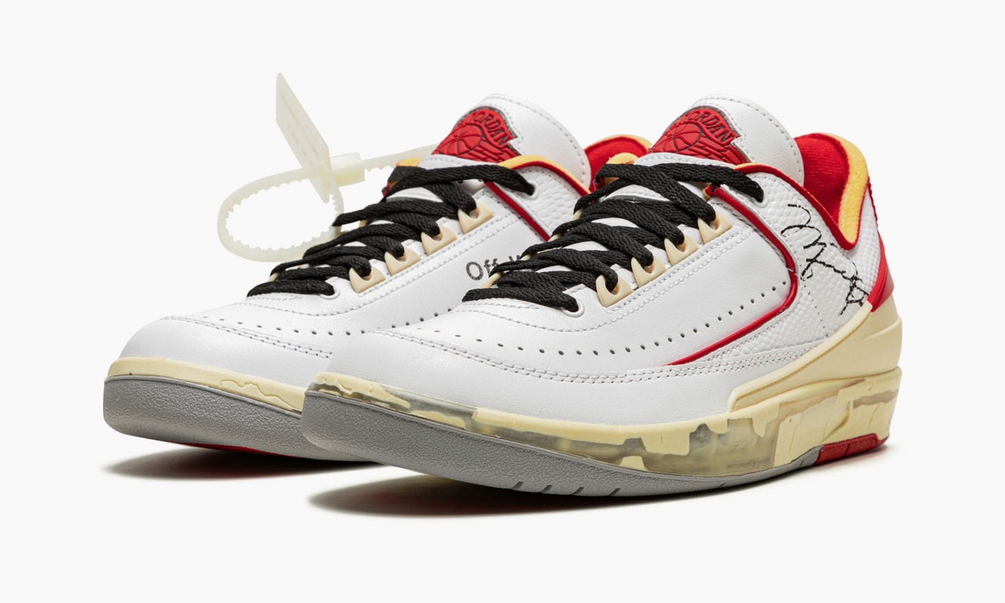 Air Jordan 2 Low OG SP Off-White Sneakers - Heritage Edition