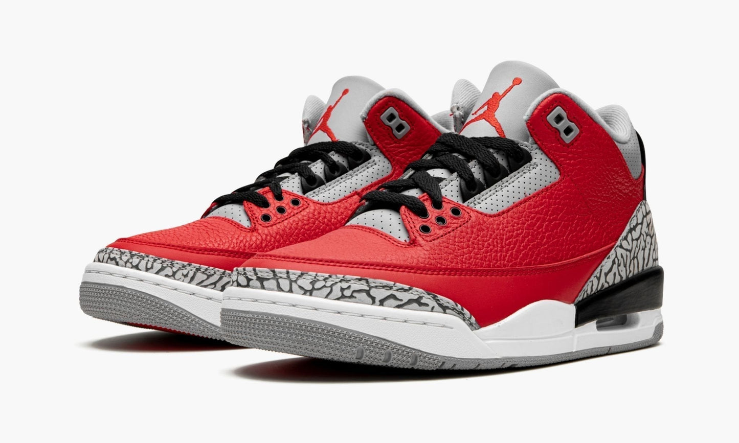 Air Jordan 3 Retro “Red Cement/Unite” Sneakers - Court Icon