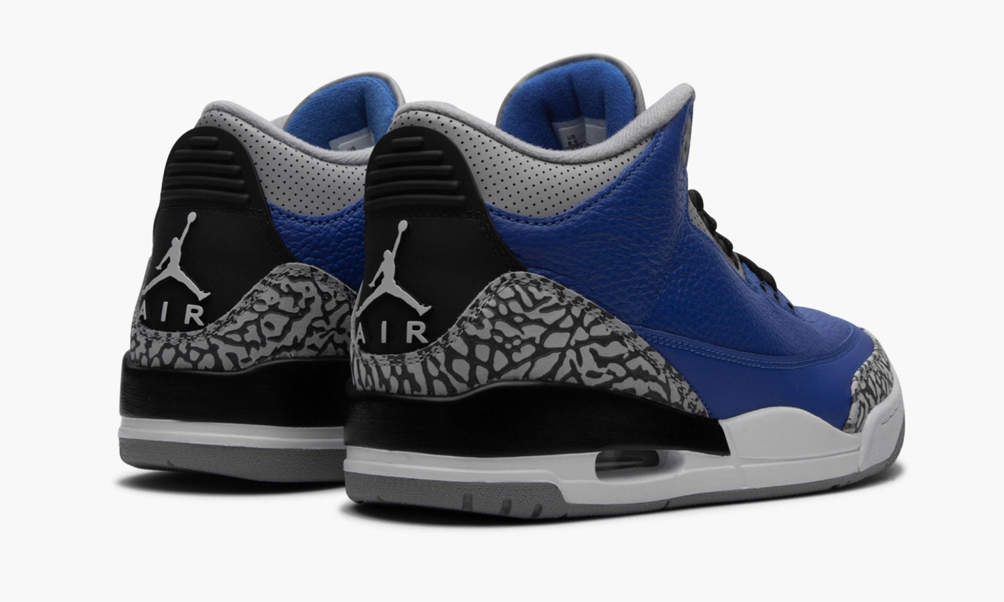 Air Jordan 3 Retro Blue Cement Sneakers - Elite Edition
