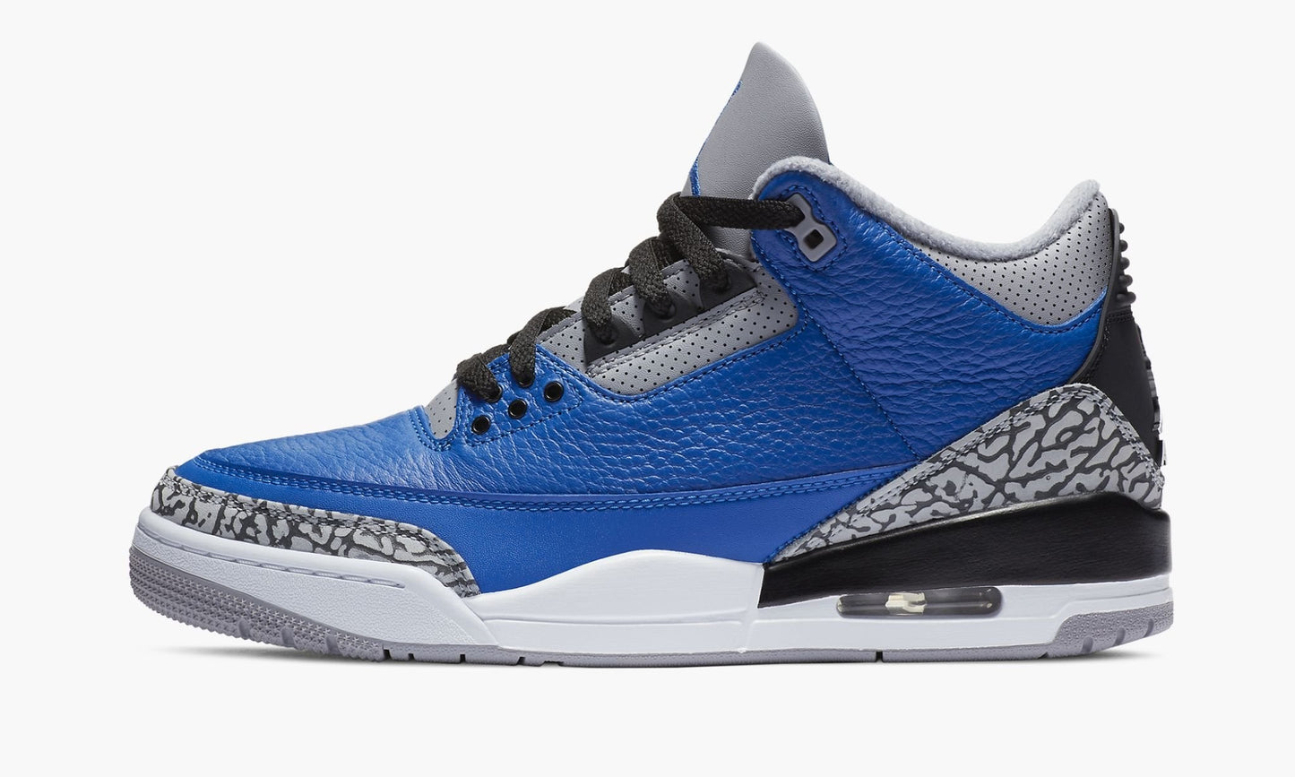 Air Jordan 3 Retro Blue Cement Sneakers - Elite Edition