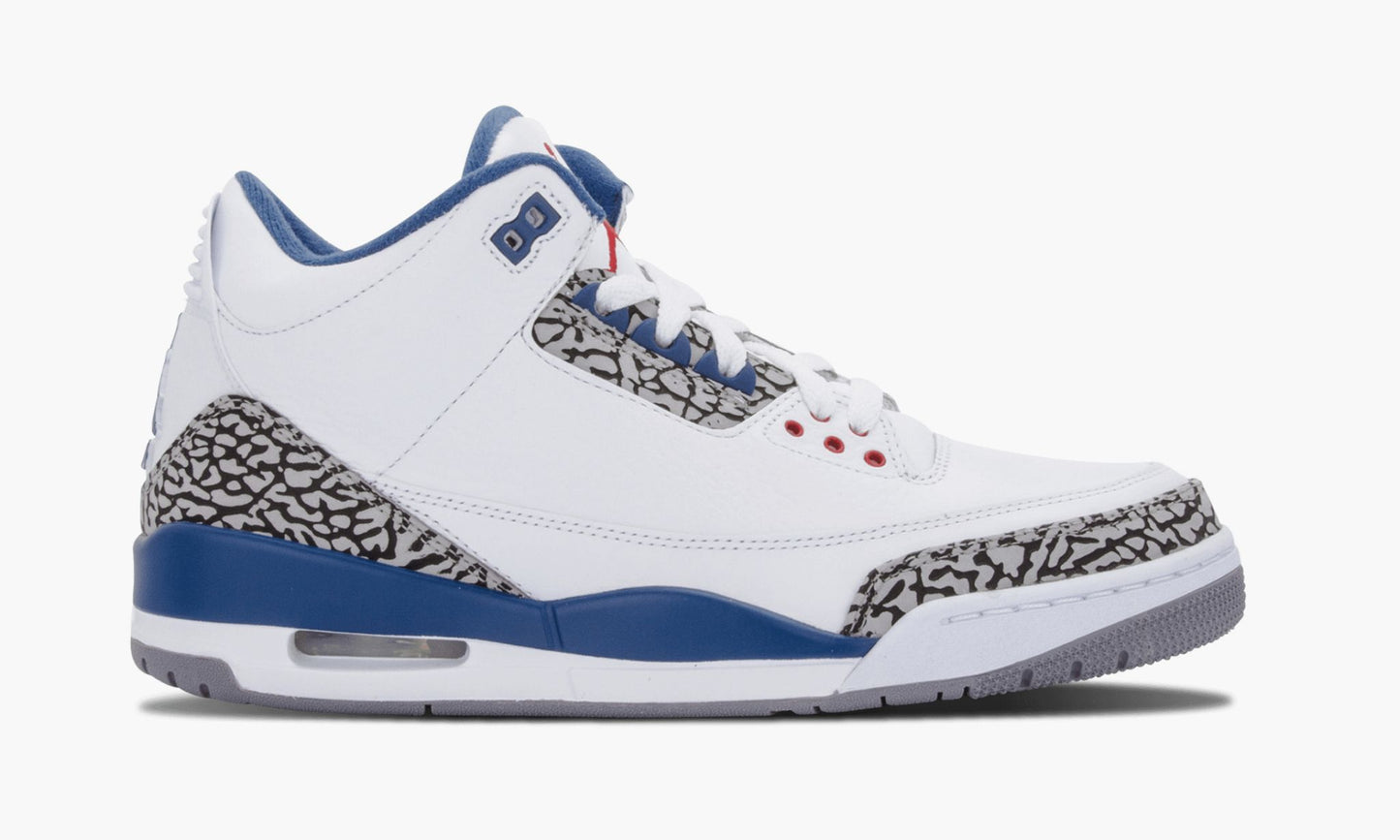 Air Jordan 3 Retro True Blue Sneakers - Hall of Fame | Fan Favorite