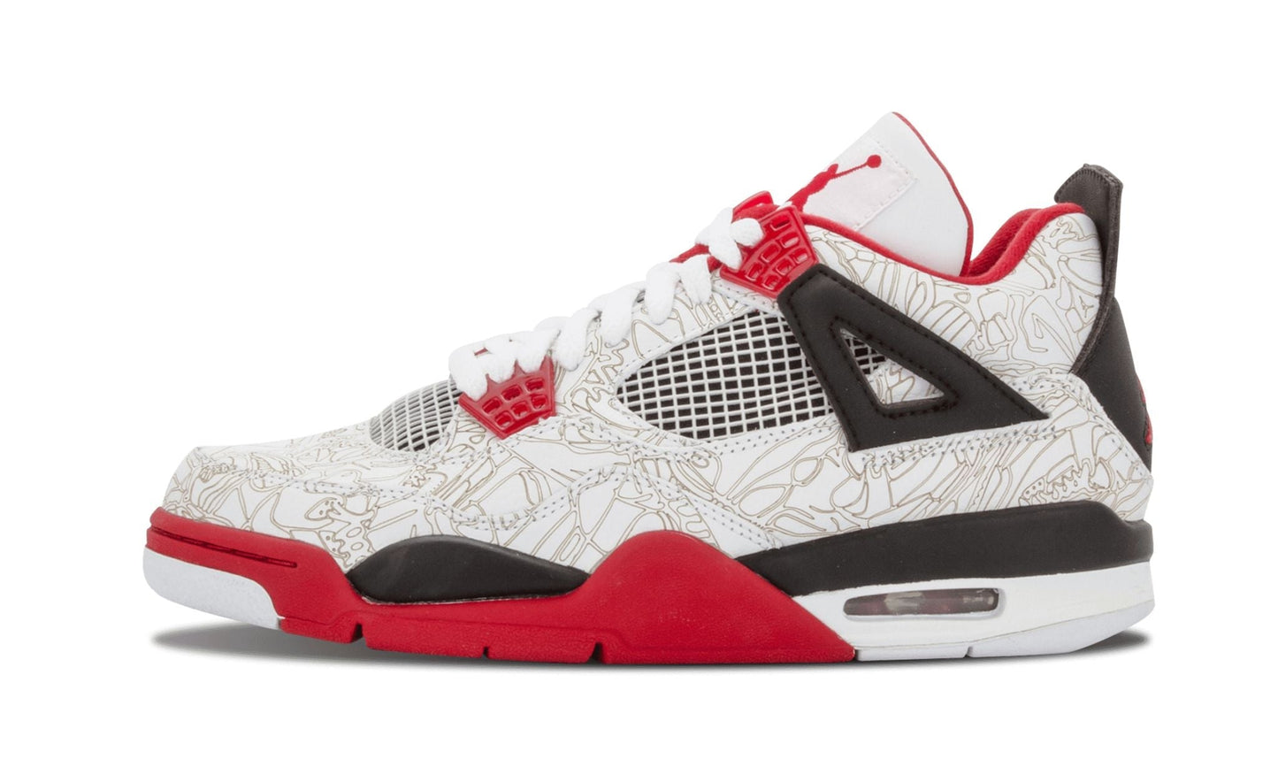 Air Jordan 4 Retro “Laser” Sneakers - Style Staple | Trending Sneakers