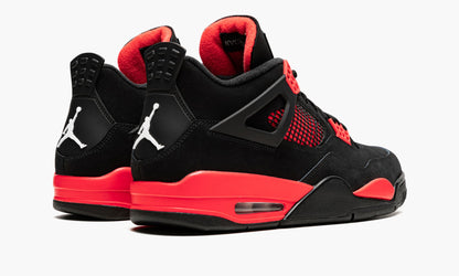 Air Jordan 4 Retro “Red Thunder” Sneakers - Cushioned Stride