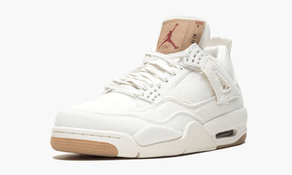 Air Jordan 4 Retro Levis NRG White Denim Sneakers - Archive Edition