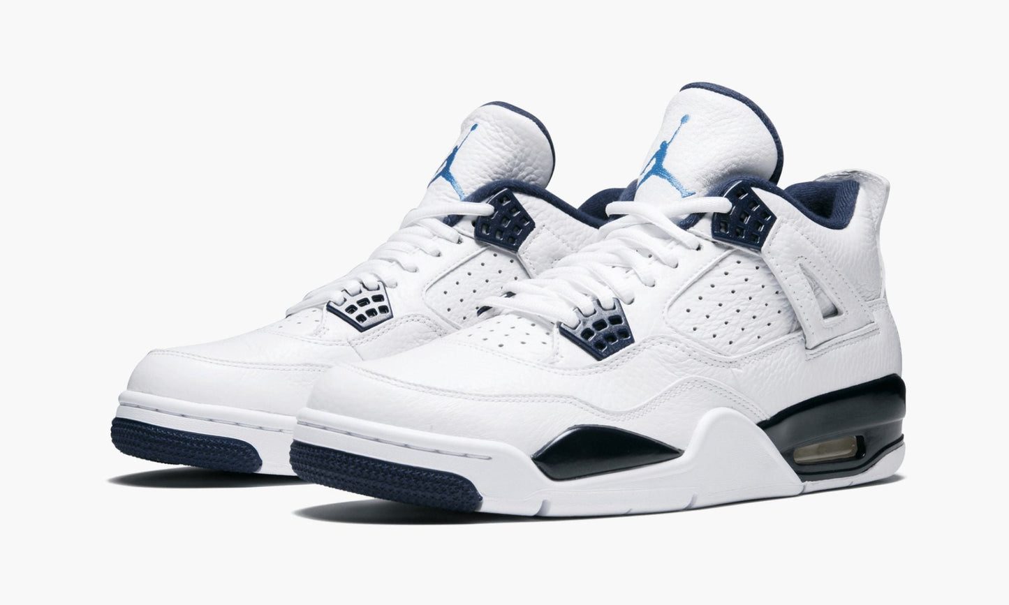 Air Jordan 4 Retro LS “Legend Blue” Sneakers - Collector's Edition