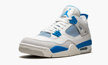 Air Jordan 4 Retro Military Blue Sneakers - Hall of Fame