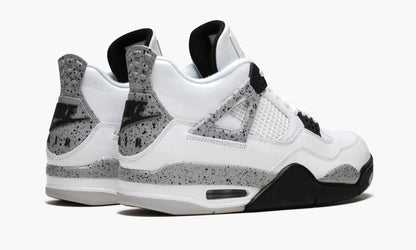 Air Jordan 4 Retro OG “White Cement” Sneakers - Cushioned Stride
